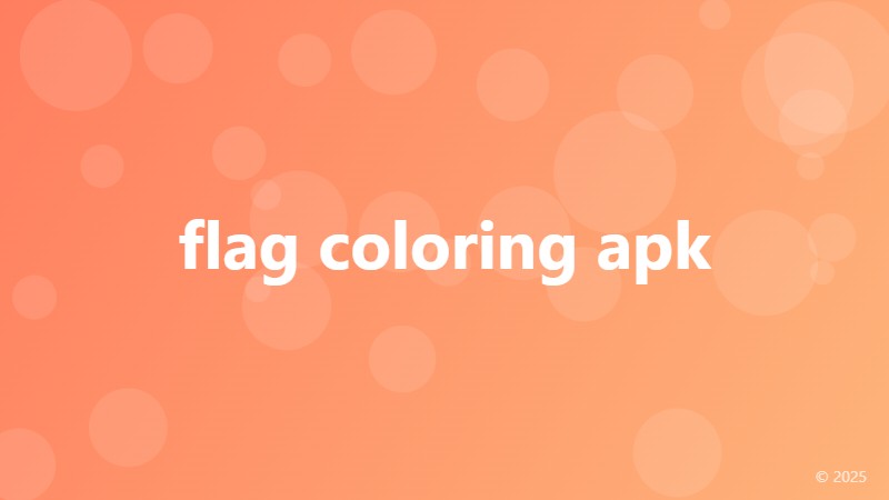 flag coloring apk